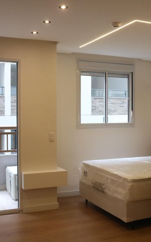 Studio para alugar com 29m², 1 quarto e sem vagaSala/Cozinha