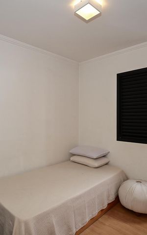 Apartamento à venda com 93m², 3 quartos e 2 vagasQuarto 2