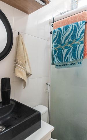 Apartamento à venda com 70m², 2 quartos e 1 vagaBanheiro 1