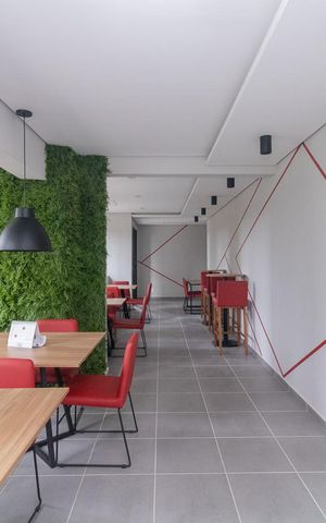 Apartamento à venda com 39m², 2 quartos e sem vagaÁrea comum - Salão de festas