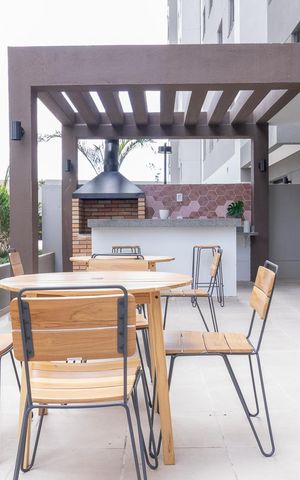 Apartamento à venda com 39m², 2 quartos e sem vagaÁrea comum - Churrasqueira