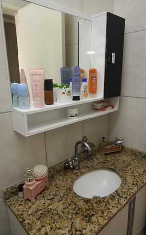 Casa à venda com 90m², 3 quartos e 2 vagasBanheiro da Suíte
