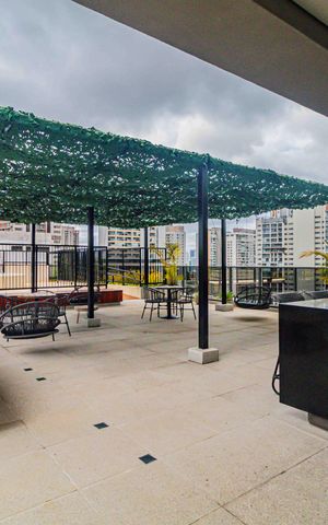 Studio à venda com 25m², 1 quarto e sem vaga Studio à venda com 25m², 1 quarto e sem vagaÁrea comum - Churrasqueira