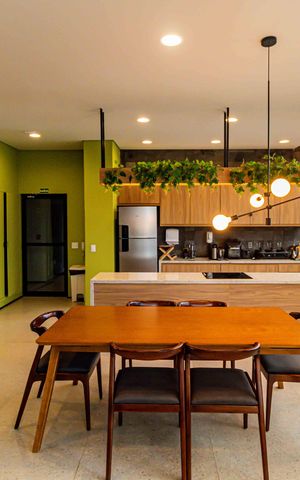 Studio à venda com 35m², 1 quarto e sem vaga Studio à venda com 35m², 1 quarto e sem vagaArea comum - Espaço gourmet