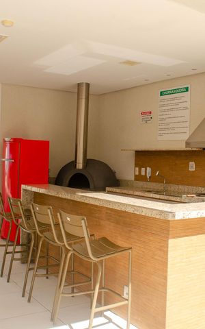 Apartamento para alugar com 42m², 1 quarto e 1 vaga