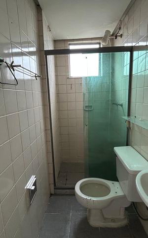 Apartamento para alugar com 61m², 2 quartos e sem vagaBanheiro