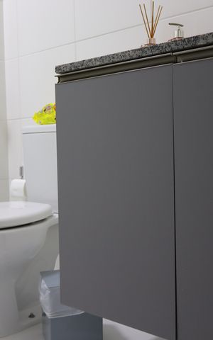 Apartamento à venda com 75m², 3 quartos e 2 vagasBanheiro Social