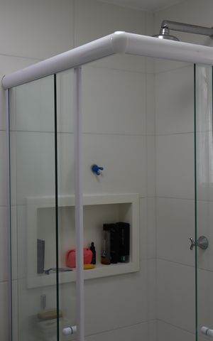 Apartamento à venda com 75m², 3 quartos e 2 vagasBanheiro da Suíte