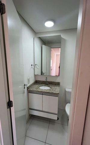 Apartamento à venda com 62m², 2 quartos e 1 vaga Apartamento à venda com 62m², 2 quartos e 1 vagaBanheiro