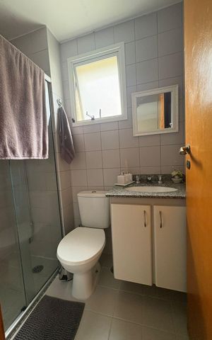 Apartamento à venda com 59m², 2 quartos e 2 vagasBanheiro