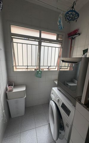 Apartamento à venda com 59m², 2 quartos e 2 vagasÁrea de serviço