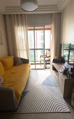 Apartamento à venda com 59m², 2 quartos e 2 vagasSala