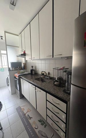 Apartamento à venda com 59m², 2 quartos e 2 vagasCozinha