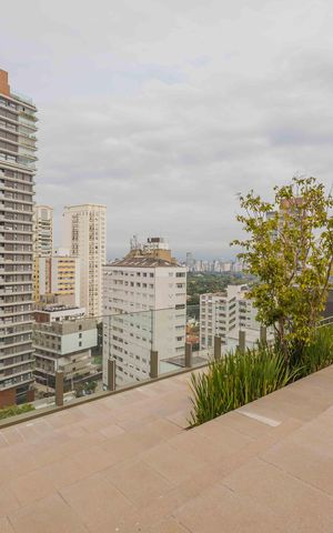Studio à venda com 31m², 1 quarto e 1 vagaTerraço