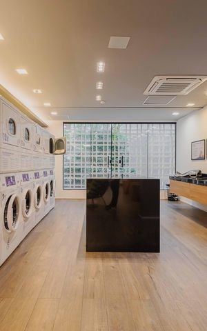 Studio à venda com 31m², 1 quarto e 1 vagaLavanderia