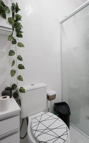 Casa de condomínio à venda com 71m², 2 quartos e 2 vagasBanheiro