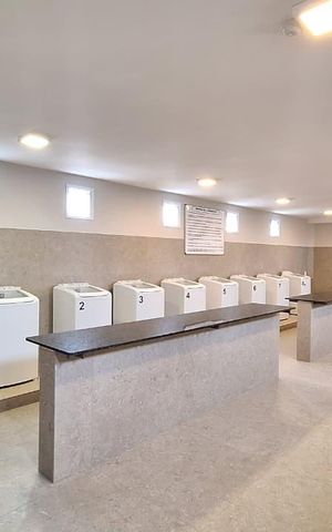 Studio para alugar com 20m², 1 quarto e sem vaga Studio para alugar com 20m², 1 quarto e sem vagaLavanderia