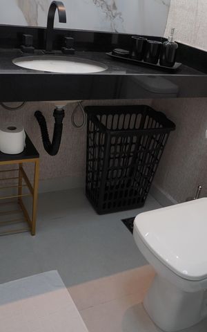 Studio à venda com 27m², 1 quarto e sem vagaBanheiro