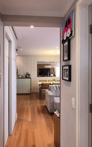Apartamento à venda com 78m², 2 quartos e 1 vaga Apartamento à venda com 78m², 2 quartos e 1 vagaCorredor