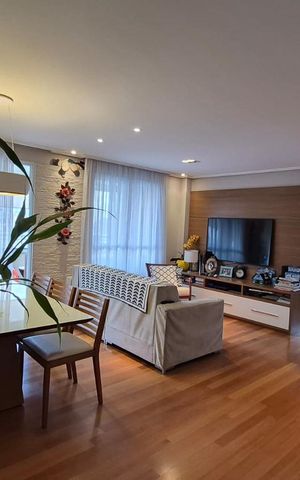 Apartamento à venda com 78m², 2 quartos e 1 vaga Apartamento à venda com 78m², 2 quartos e 1 vagaSala