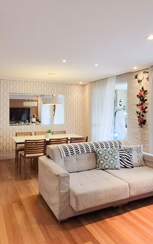 Apartamento à venda com 78m², 2 quartos e 1 vaga Apartamento à venda com 78m², 2 quartos e 1 vagaSala