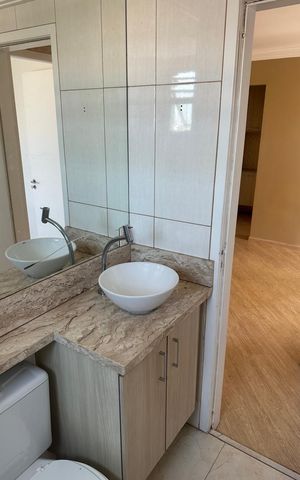 Apartamento à venda com 45m², 2 quartos e 1 vaga Apartamento à venda com 45m², 2 quartos e 1 vagaBanheiro