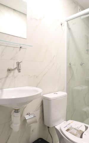 Studio para alugar com 16m², 1 quarto e sem vagaBanheiro