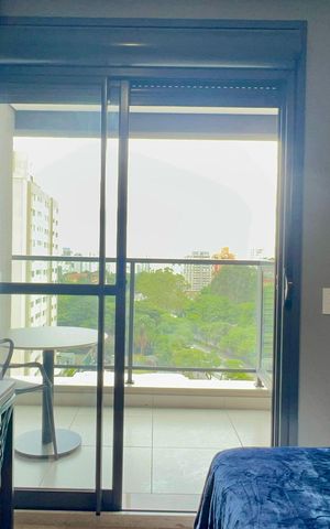 Studio à venda com 25m², 1 quarto e sem vaga Studio à venda com 25m², 1 quarto e sem vagaVaranda
