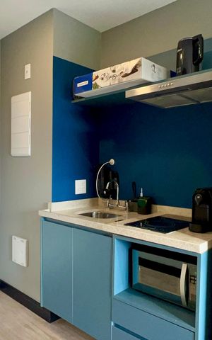 Studio à venda com 25m², 1 quarto e sem vaga Studio à venda com 25m², 1 quarto e sem vagaCozinha