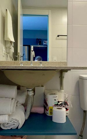 Studio à venda com 25m², 1 quarto e sem vaga Studio à venda com 25m², 1 quarto e sem vagaBanheiro