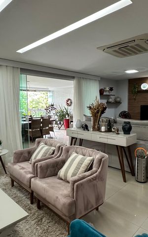 Apartamento à venda com 191m², 3 quartos e 3 vagas Apartamento à venda com 191m², 3 quartos e 3 vagasSala