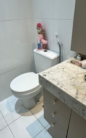 Apartamento à venda com 191m², 3 quartos e 3 vagas Apartamento à venda com 191m², 3 quartos e 3 vagasBanheiro do Quarto 3