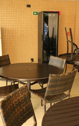 Apartamento para alugar com 81m², 2 quartos e 2 vagasÁrea comum - Churrasqueira