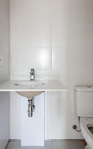 Apartamento à venda com 60m², 2 quartos e 1 vaga Apartamento à venda com 60m², 2 quartos e 1 vagaBanheiro Social