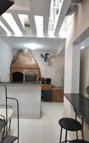Casa à venda com 300m², 5 quartos e 4 vagasEspaço Gourmet