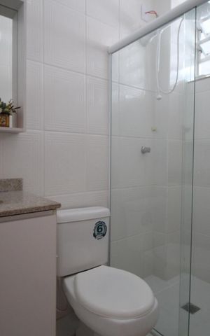 Apartamento à venda com 58m², 2 quartos e sem vagaBanheiro