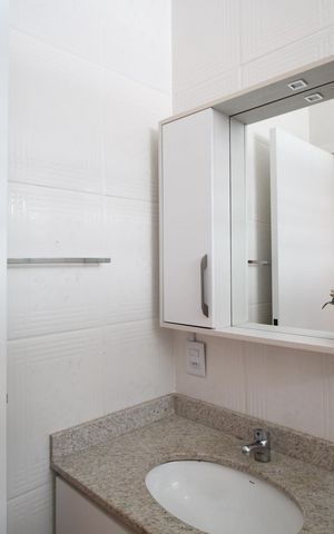 Apartamento à venda com 58m², 2 quartos e sem vagaBanheiro