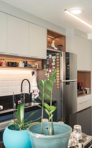 Apartamento à venda com 57m², 2 quartos e 1 vagaCozinha
