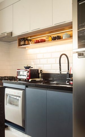 Apartamento à venda com 57m², 2 quartos e 1 vagaCozinha