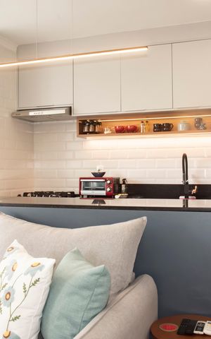Apartamento à venda com 57m², 2 quartos e 1 vagaCozinha