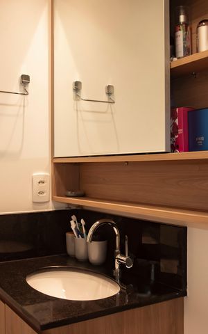 Apartamento à venda com 57m², 2 quartos e 1 vagaBanheiro da Suíte
