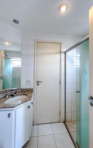 Apartamento para alugar com 70m², 2 quartos e 2 vagasBanheiro da Suíte