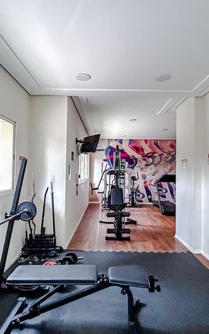 Apartamento para alugar com 70m², 2 quartos e 2 vagasÁrea comum - Academia