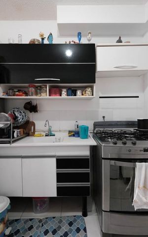 Apartamento à venda com 34m², 2 quartos e sem vagaSala/Cozinha