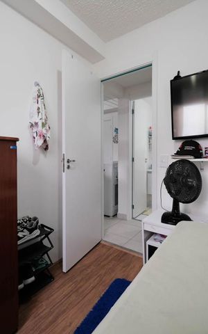 Apartamento à venda com 34m², 2 quartos e sem vagaQuarto 1