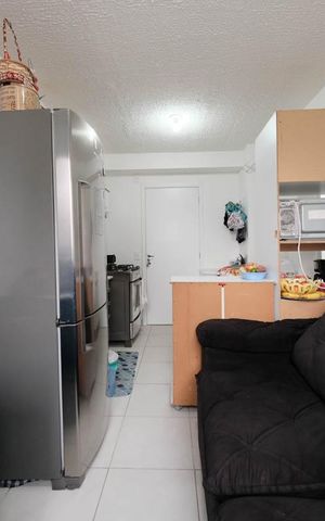 Apartamento à venda com 34m², 2 quartos e sem vagaSala/Cozinha
