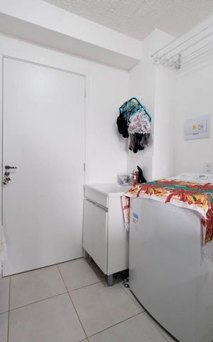 Apartamento à venda com 34m², 2 quartos e sem vagaSala/Cozinha