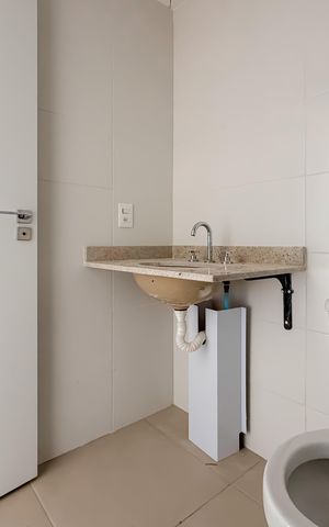 Studio para alugar com 25m², 1 quarto e sem vaga Studio para alugar com 25m², 1 quarto e sem vagaBanheiro