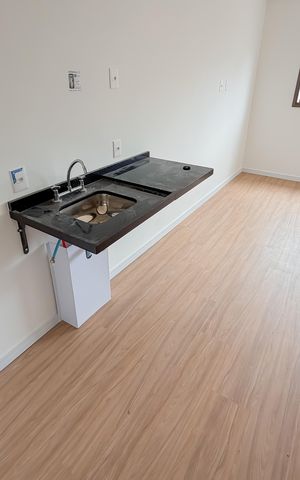 Studio para alugar com 25m², 1 quarto e sem vaga Studio para alugar com 25m², 1 quarto e sem vagaCozinha