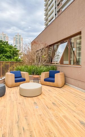 Studio para alugar com 25m², 1 quarto e sem vaga Studio para alugar com 25m², 1 quarto e sem vagaÁrea Externa